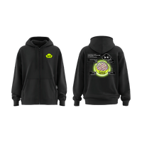 Acid Rain 'Anatomic' Black Zip Hoodie