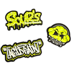 Acid Rain Glow in the Dark Patches - 3 Pack
